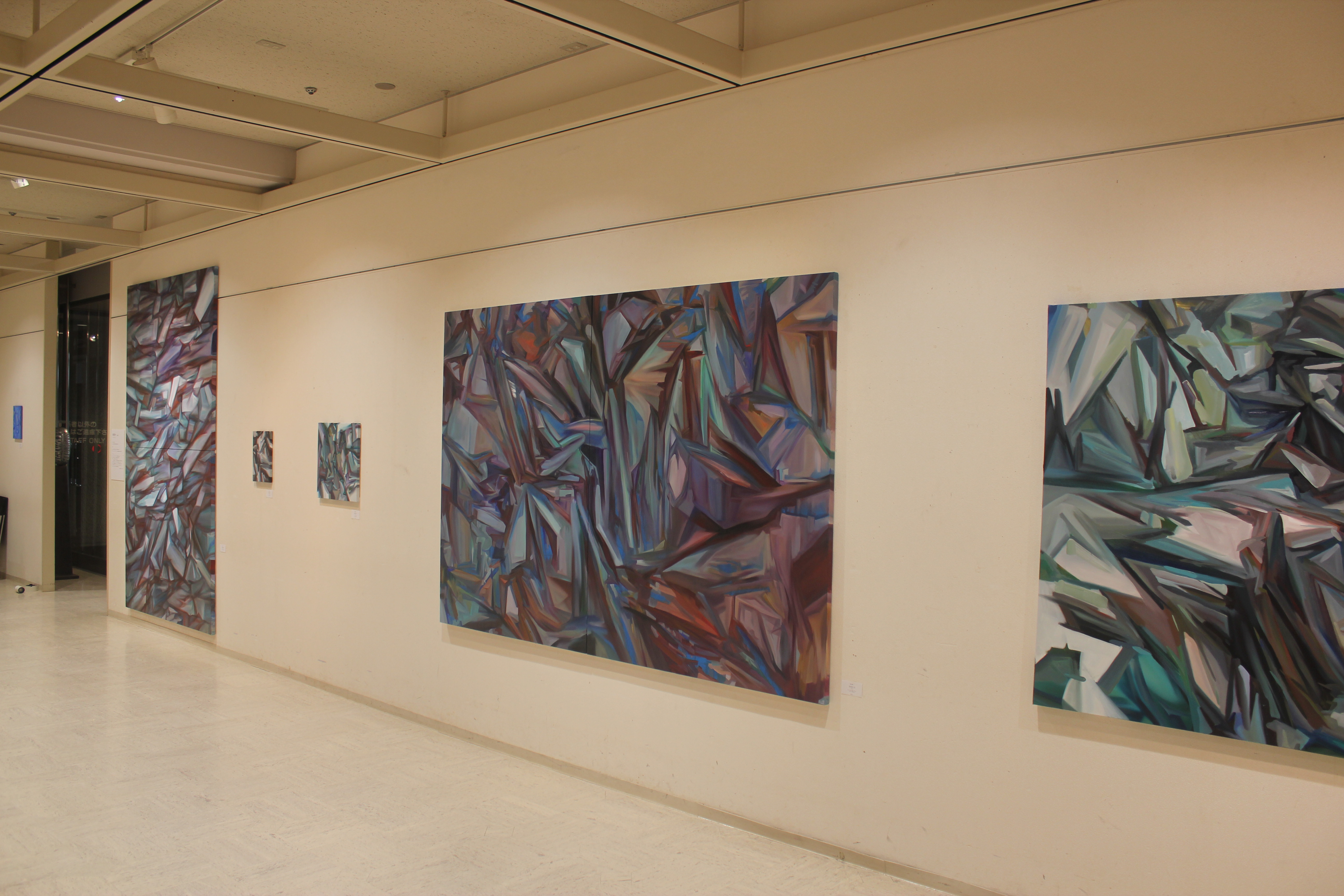 廊下ギャラリー 展示風景